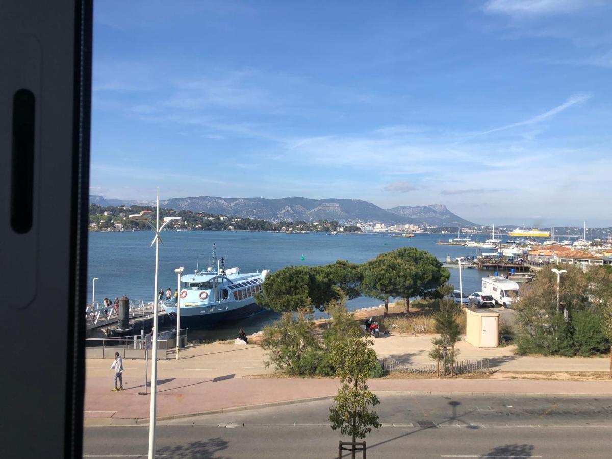 Studio Bord De Mer Et Vue Sur Mer Wifi Offert La Seyne-sur-Mer Exterior photo