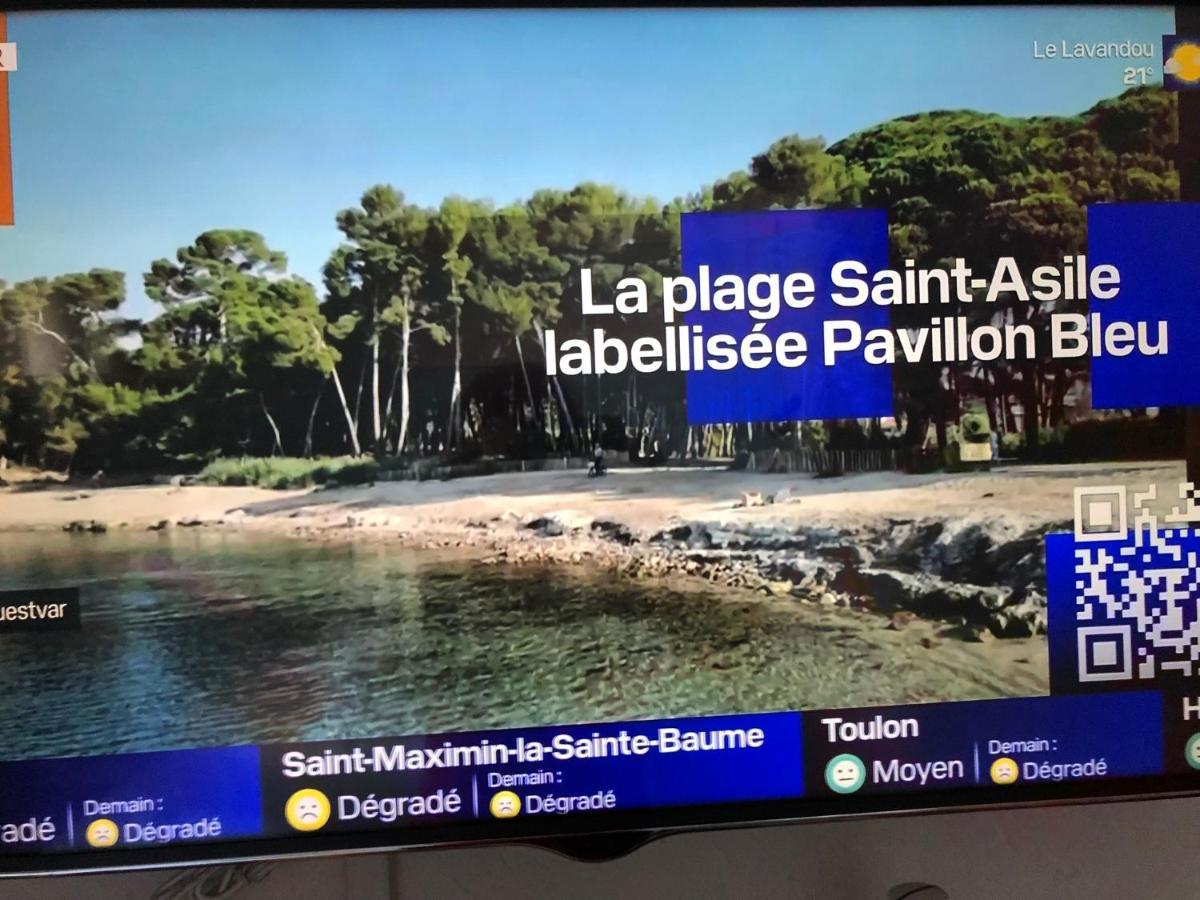 Studio Bord De Mer Et Vue Sur Mer Wifi Offert La Seyne-sur-Mer Exterior photo